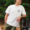 T-shirt Relaxed Fit Recyclé Elbio - Blanc