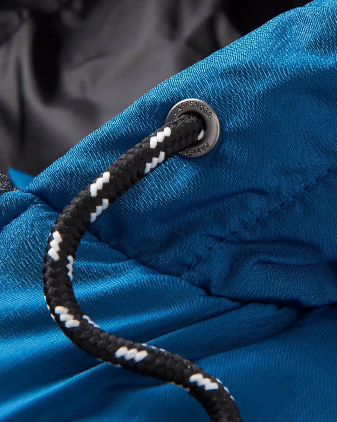 Veste à fermeture éclair complète isolée recyclée Dylan - Bleu Tidal