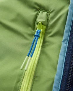 Veste en duvet recyclé Ashland - Rich Navy/Pear Green