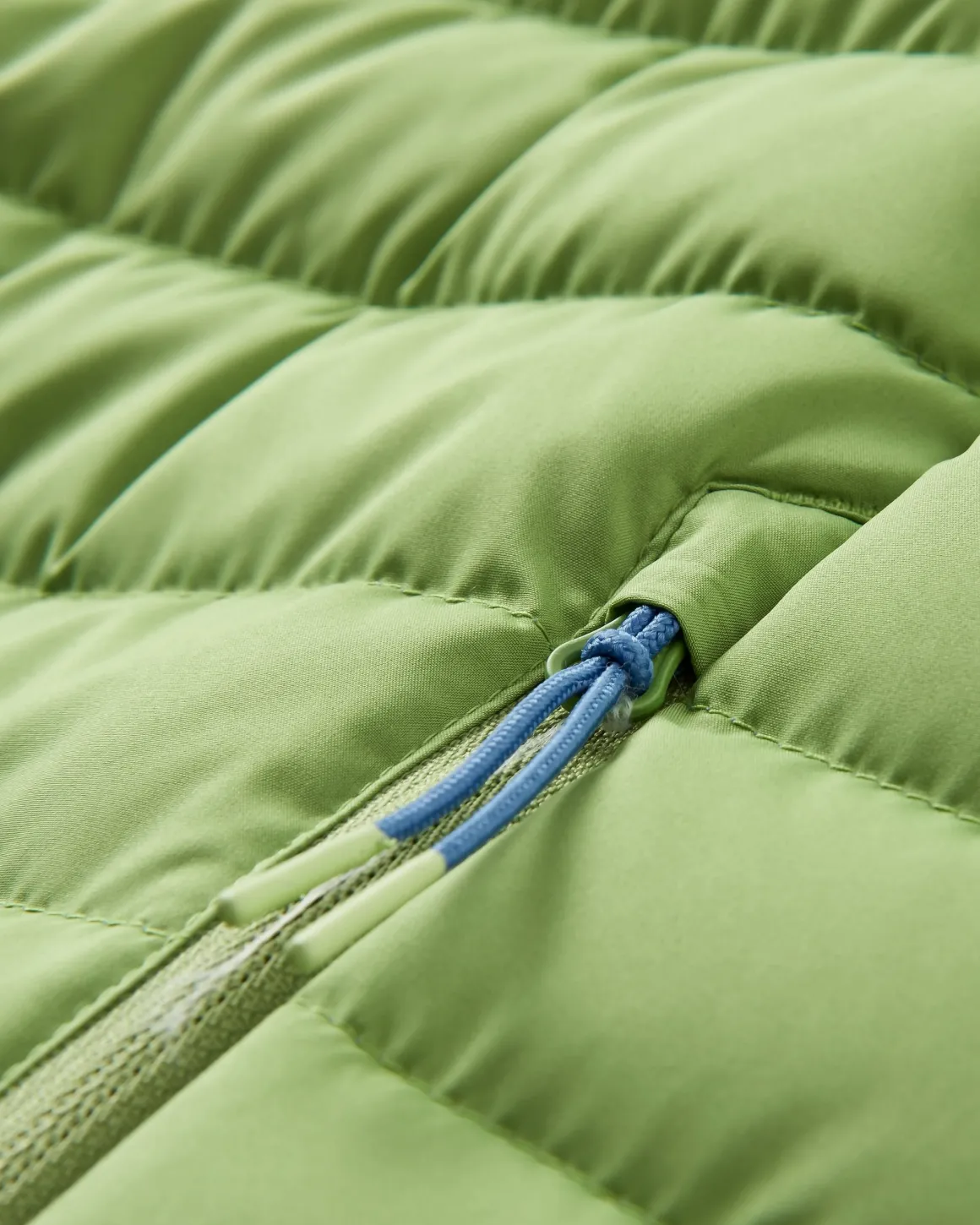 Veste en duvet recyclé Ashland - Rich Navy/Pear Green