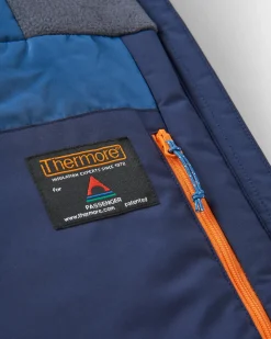 Veste Imperméable Isolée Élevée - Bleu Marine