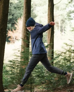 Veste Imperméable Isolée Élevée - Bleu Marine