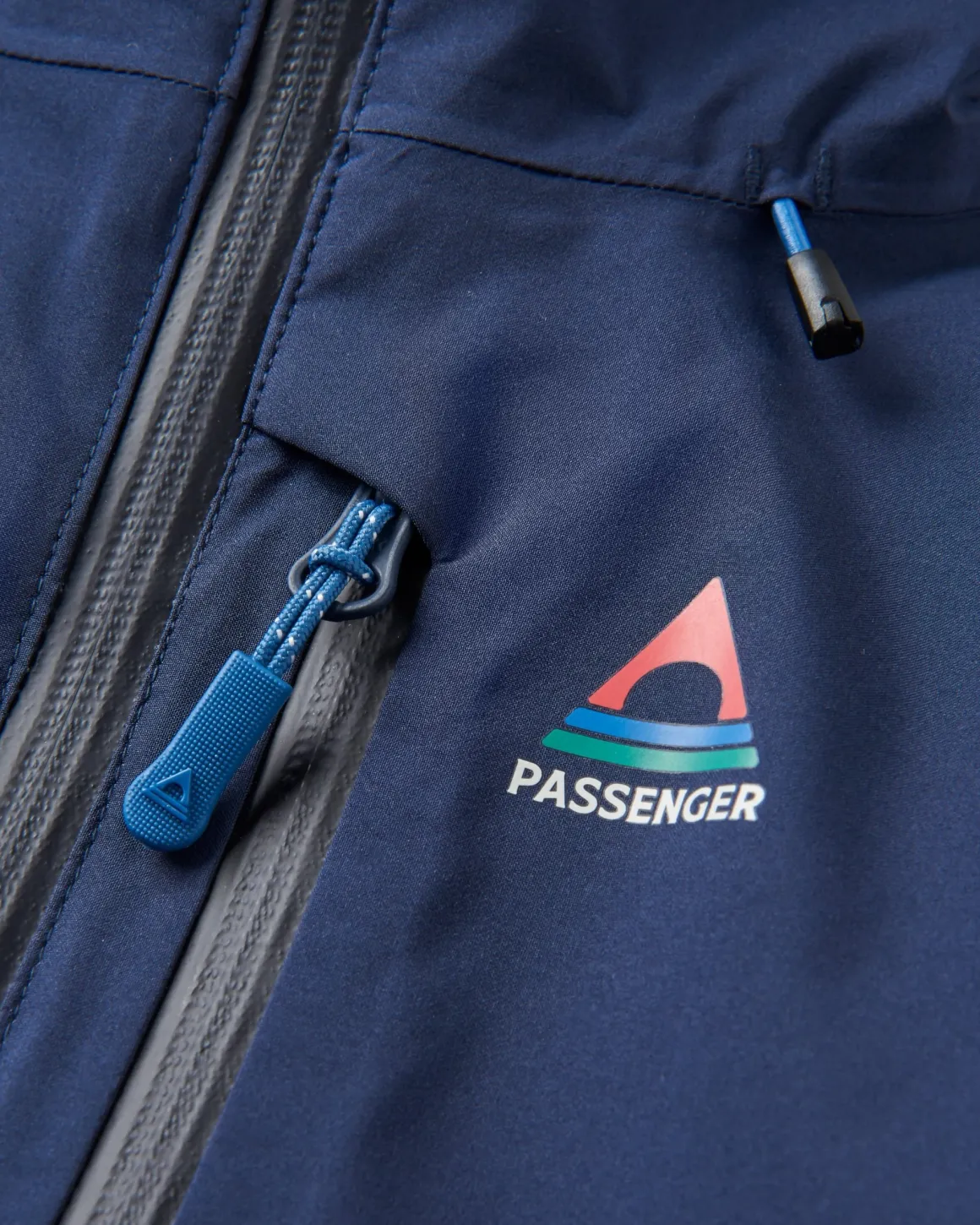 Veste Imperméable Isolée Élevée - Bleu Marine