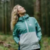 Veste Imperméable Recyclée Rainstorm - Deep Sea/Surf Spray