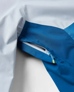 Veste Imperméable Recyclée Rainstorm - Gris Bleu/Bleu Acier