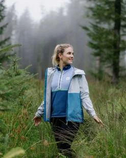 Veste Imperméable Recyclée Rainstorm - Gris Bleu/Bleu Acier
