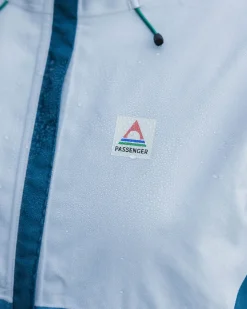 Veste Imperméable Recyclée Rainstorm - Gris Bleu/Bleu Acier