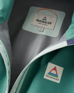 Veste Imperméable Recyclée Rainstorm - Deep Sea/Surf Spray