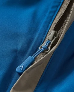 Veste Imperméable Recyclée Downpour - Tidal Blue/Arctic/Dusty Olive