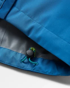 Veste Imperméable Recyclée Rainstorm - Gris Bleu/Bleu Acier