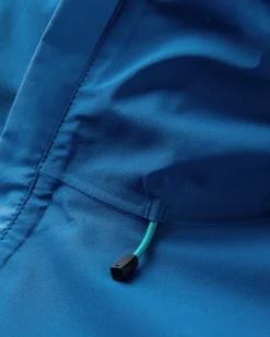Veste Imperméable Recyclée Downpour - Bleu Tidal/Bleu Acier