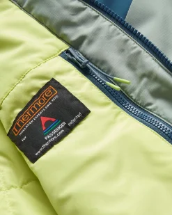 Veste isolante légère pour hommes en Thermore® recyclé Daybreak - Pistachio/Bleu Acier
