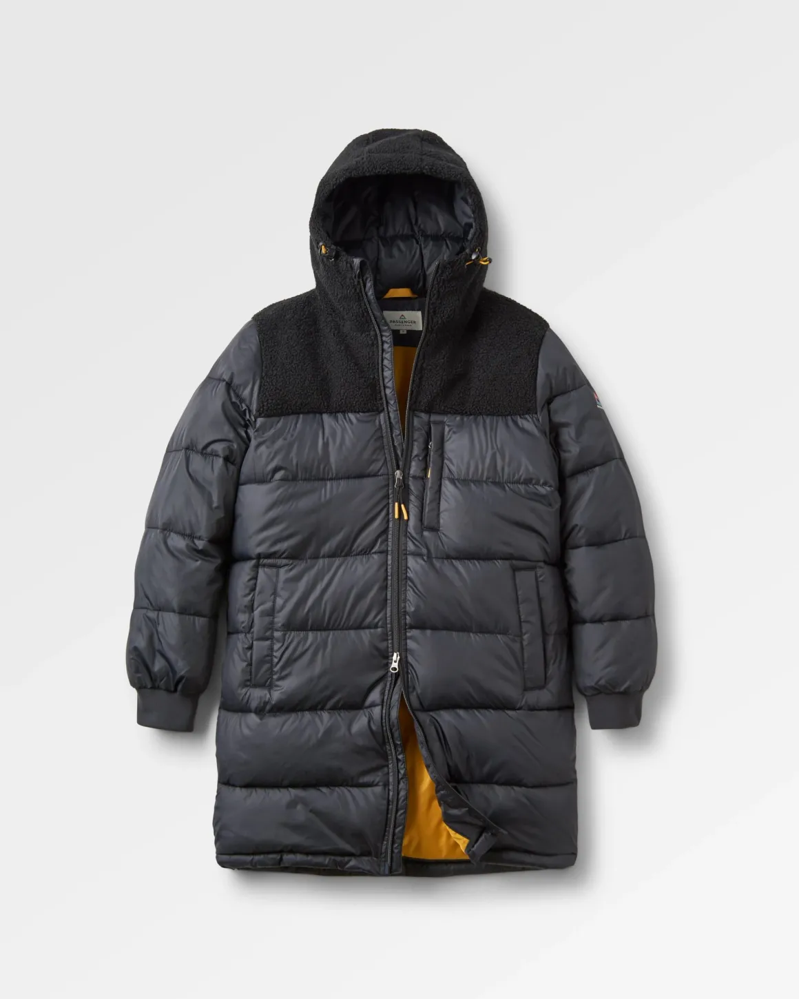Veste Isolante Recyclée à Capuche Elowen - Noir