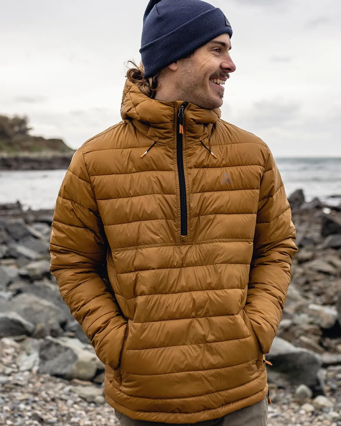 Veste Isolante Recyclée Crest - Marron Doré