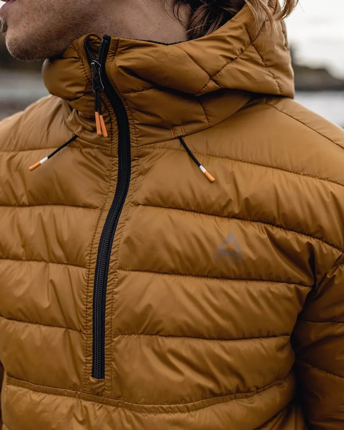 Veste Isolante Recyclée Crest - Marron Doré
