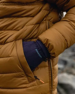 Veste Isolante Recyclée Crest - Marron Doré