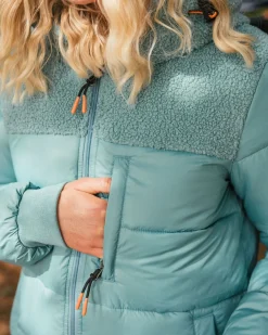 Veste Isolée Recyclée à Capuche Elowen - Arctic