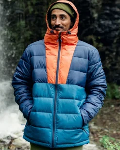 Veste Isolée Recyclée Flynn - Rich Navy/ Burnt Orange