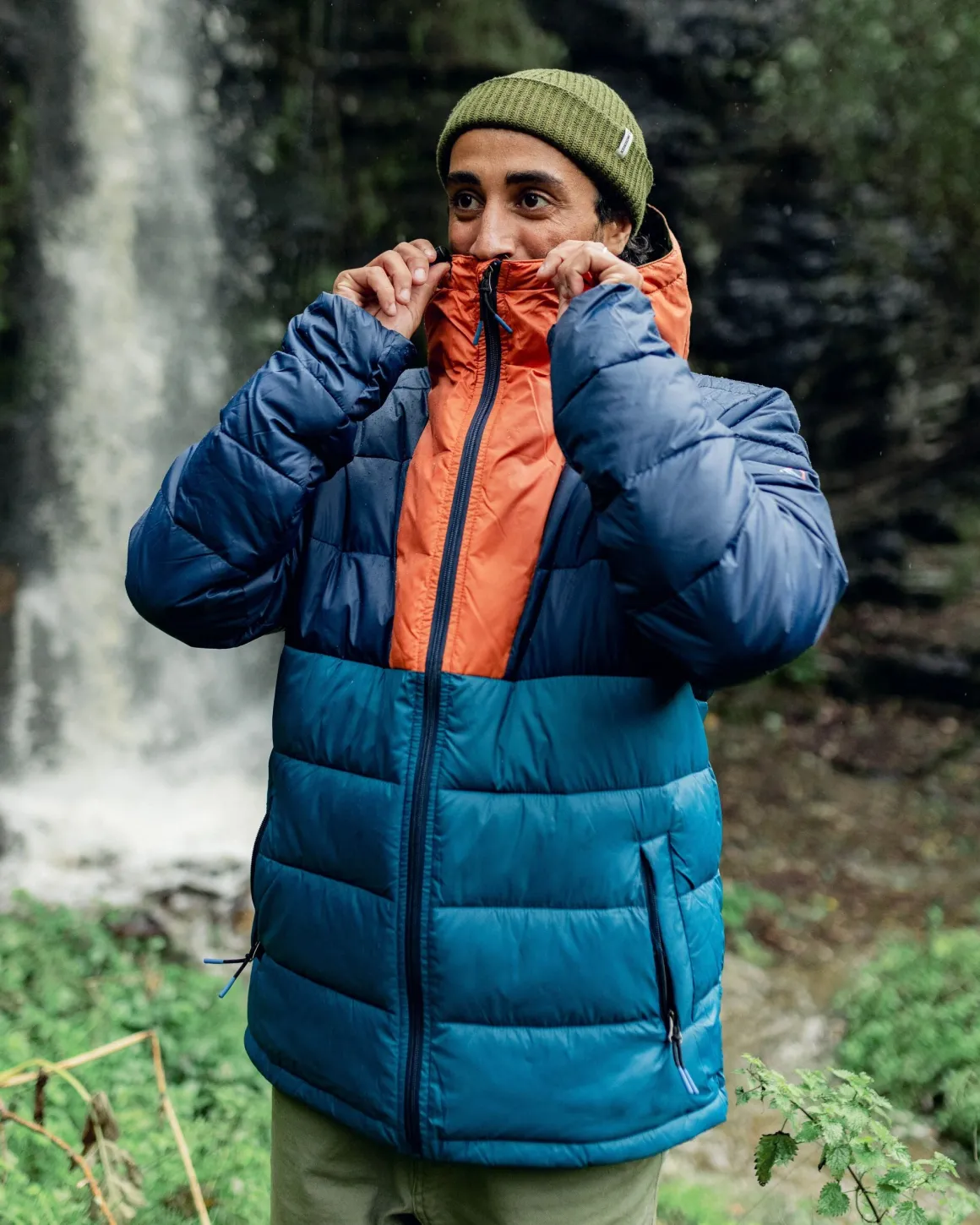 Veste Isolée Recyclée Flynn - Rich Navy/ Burnt Orange