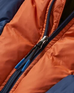 Veste Isolée Recyclée Flynn - Rich Navy/ Burnt Orange