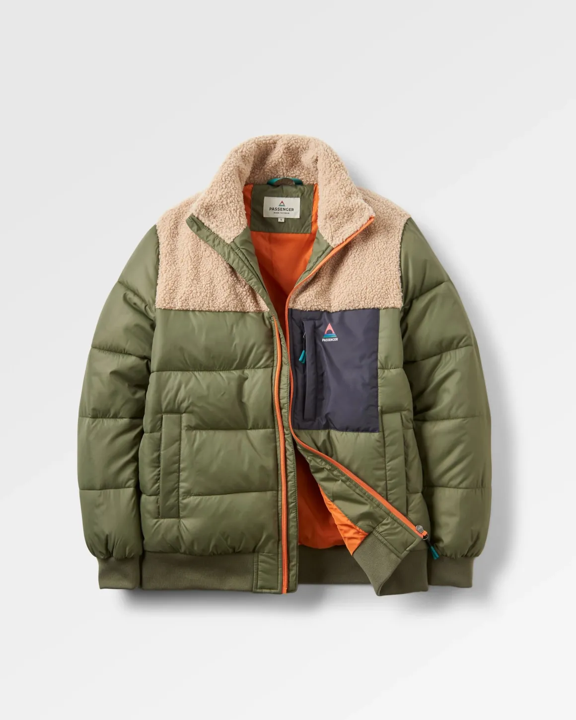 Veste Isolée Recyclée Inspire - Olive Poussiéreux