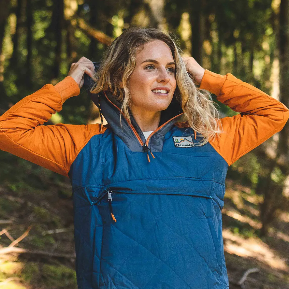 Veste Isolée Recyclée Océan 1/2 Zip - Ensign Blue