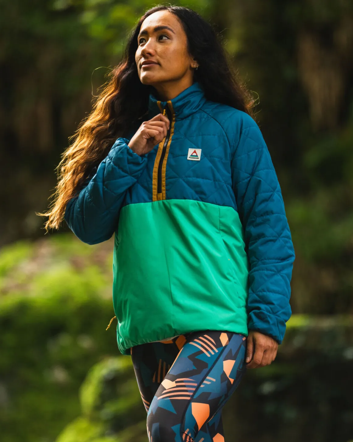 Veste Isolée Trace Recycled Thermore® - Corsair Blue/ Jungle Green