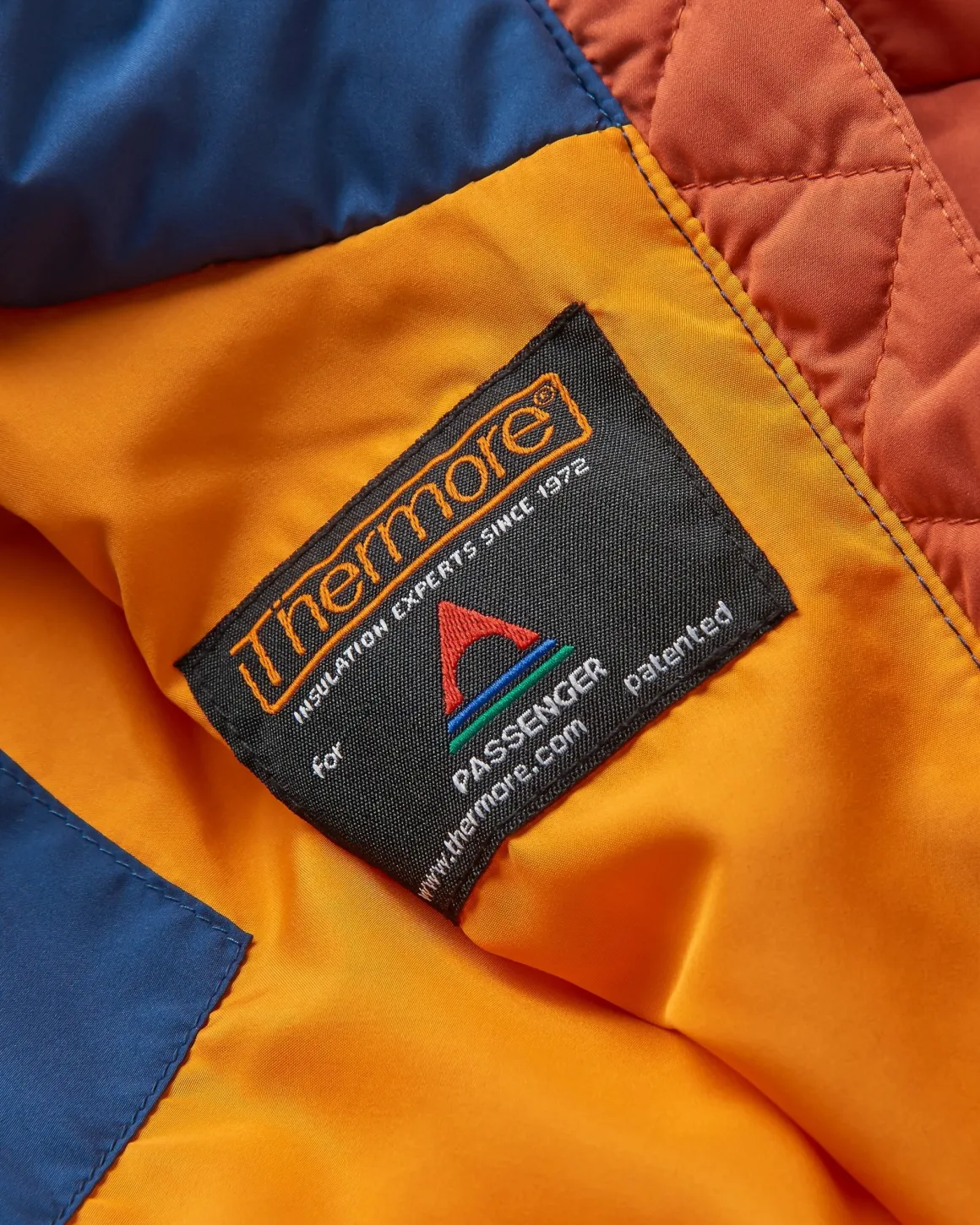 Veste Isolée Trace Recyclée Thermore® - Orange Brûlé