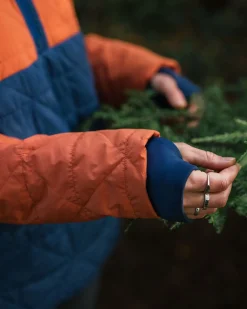 Veste Isolée Trace Recyclée Thermore® - Orange Brûlé