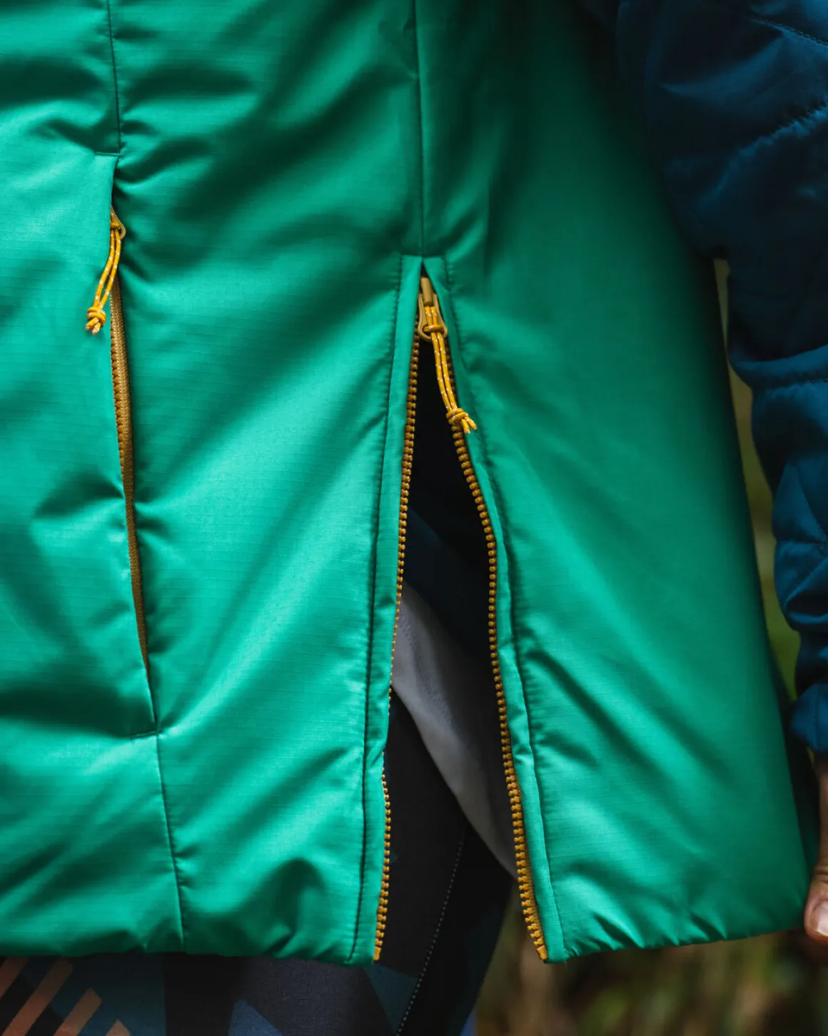 Veste Isolée Trace Recycled Thermore® - Corsair Blue/ Jungle Green