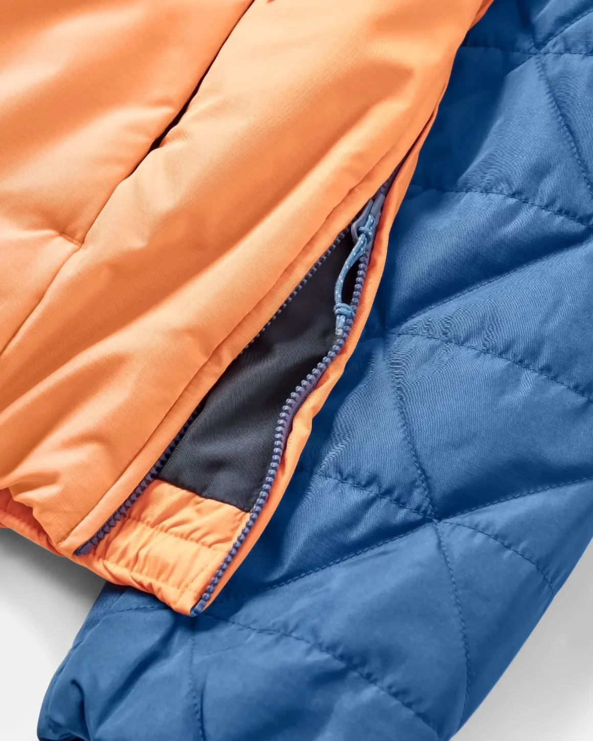 Veste Isolée Trace Recycled Thermore® - Denim Foncé/ Abricot