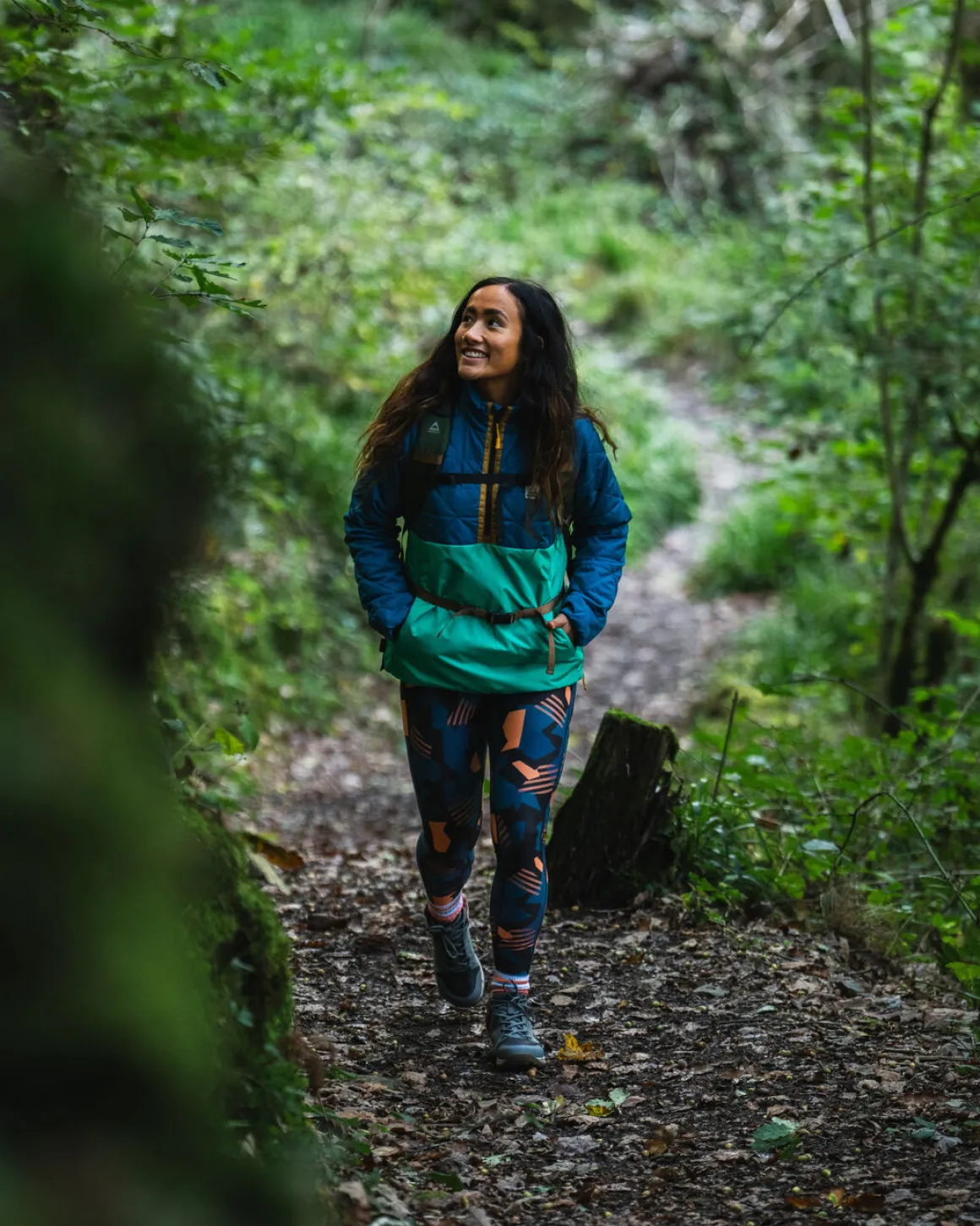 Veste Isolée Trace Recycled Thermore® - Corsair Blue/ Jungle Green