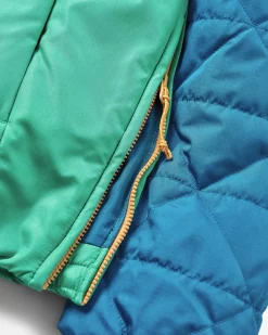 Veste Isolée Trace Recycled Thermore® - Corsair Blue/ Jungle Green