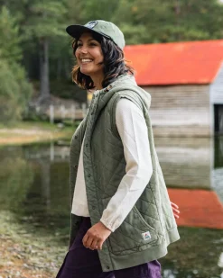 Veste matelassée recyclée Clementine - Kaki