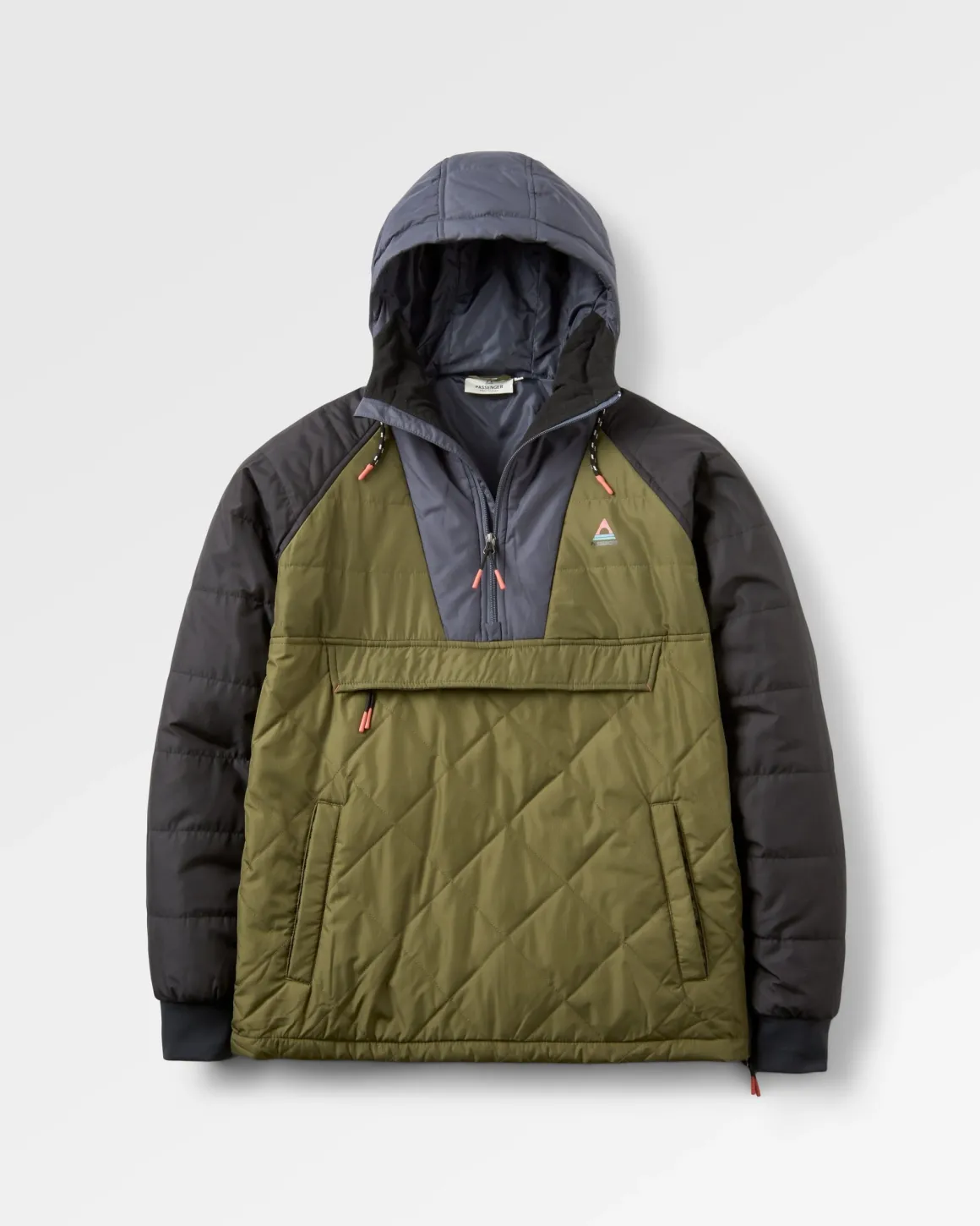 Veste Oceanic Recyclée Isolée 1/2 Zip - Noir/Khaki