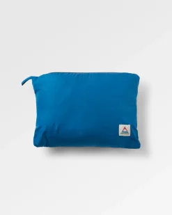 Veste Oceanic Recyclée Isolée 1/2 Zip - Bleu Tidal/Orange Brûlé