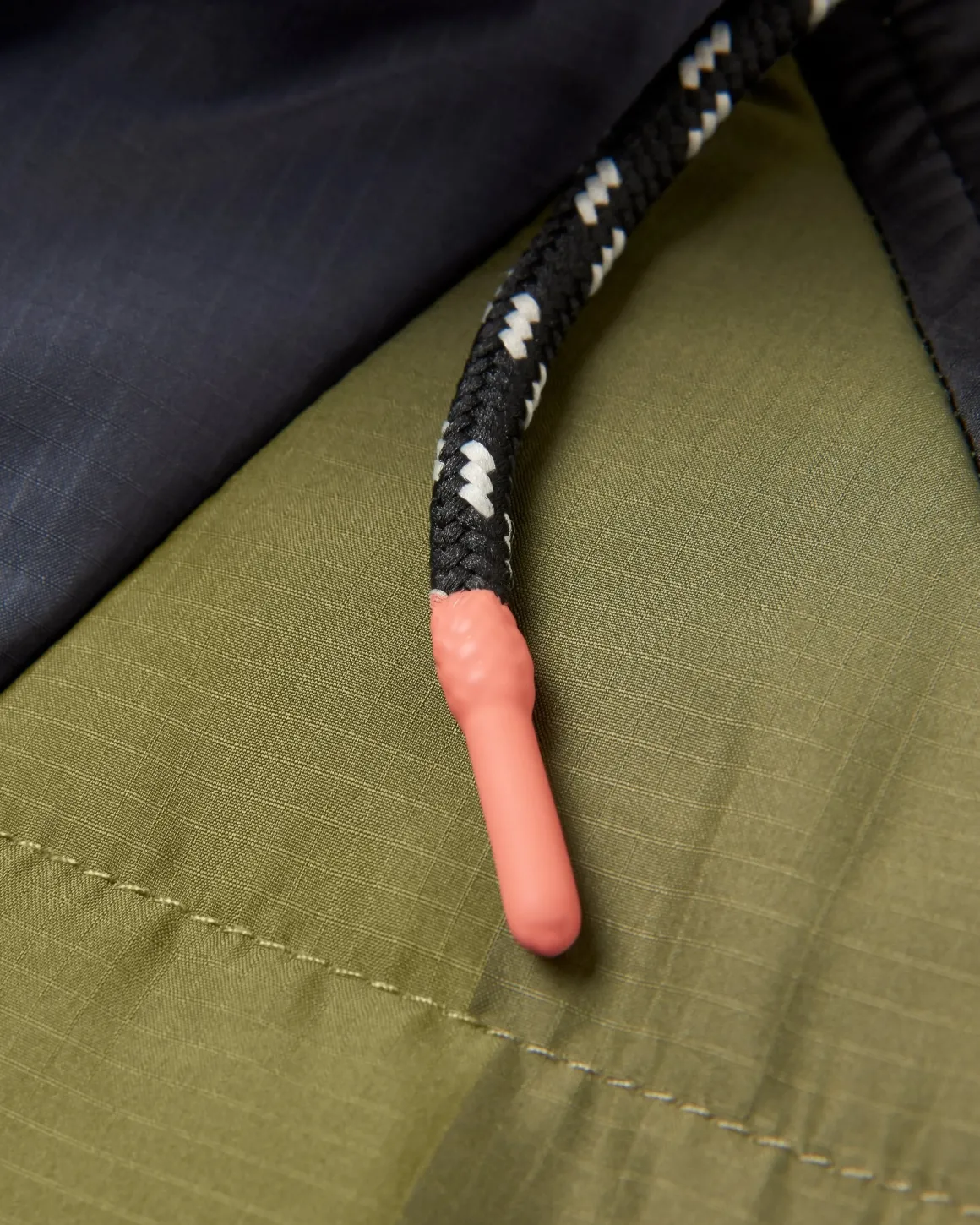 Veste Oceanic Recyclée Isolée 1/2 Zip - Noir/Khaki