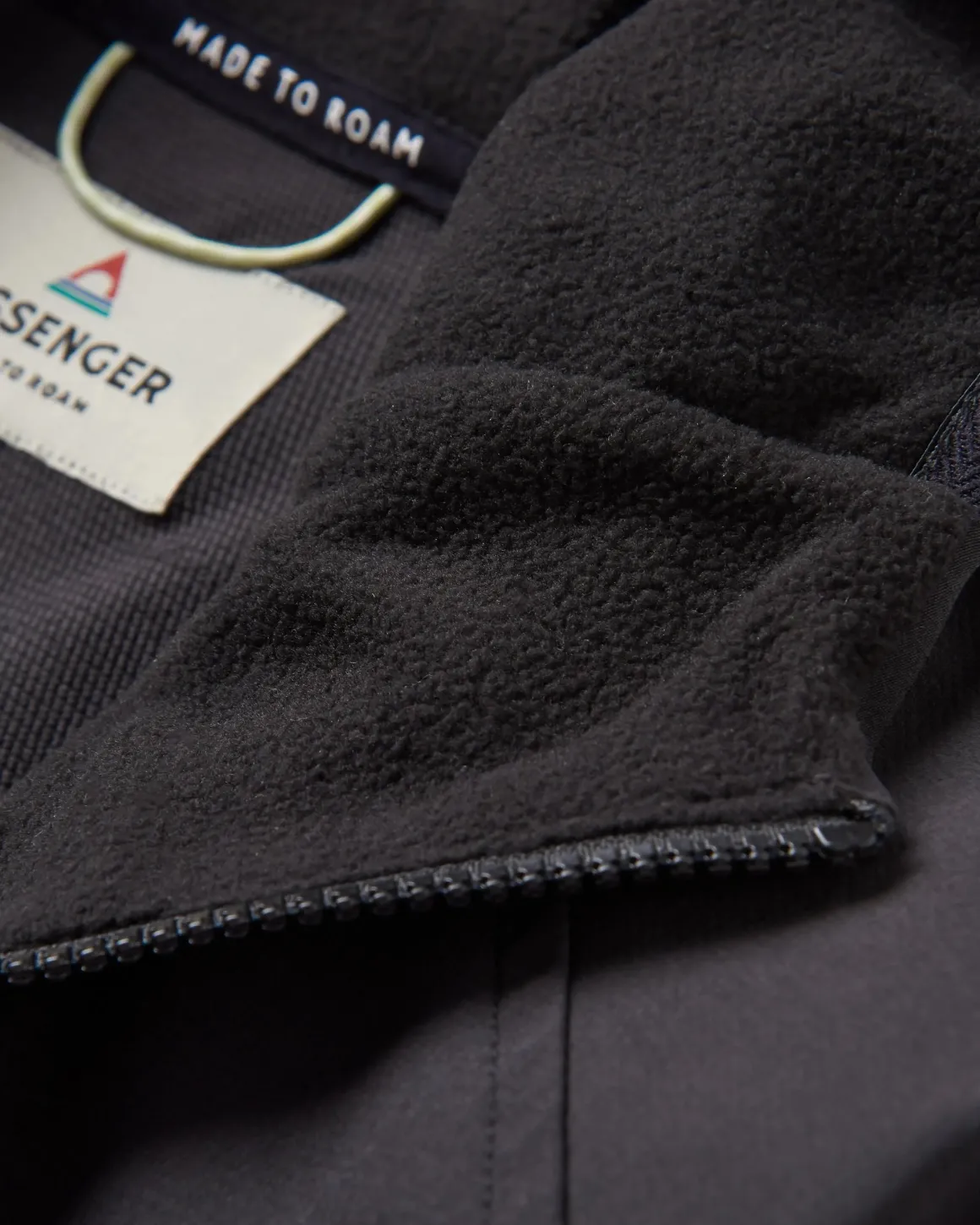 Veste Softshell Recyclée Océan - Noir
