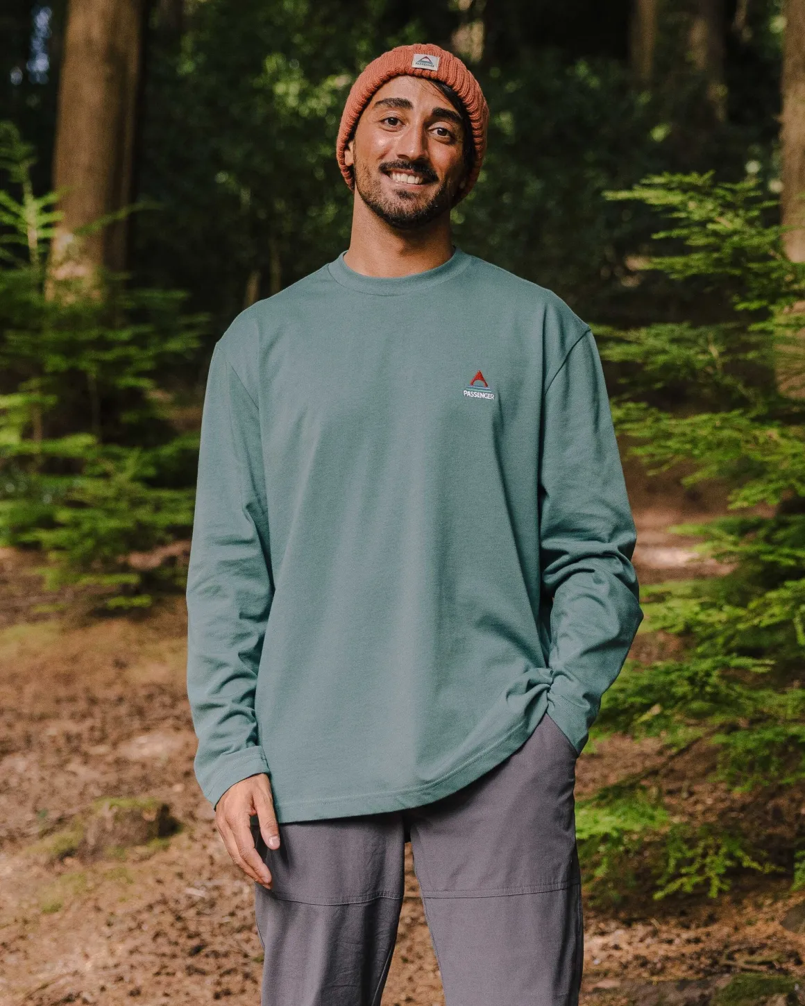 Vita T-Shirt Bio à Manches Longues Relaxed Fit - Deep Ocean